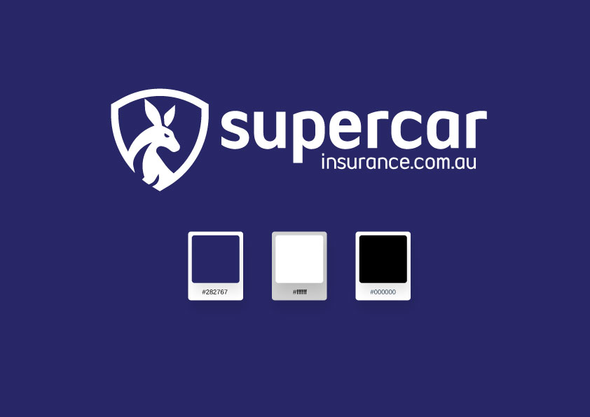 Supercar Insurance Brand Identity