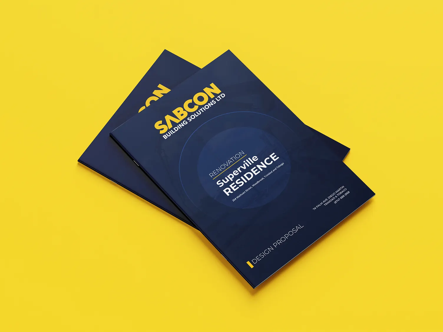 Sabcon Construction Profile — Spread 1